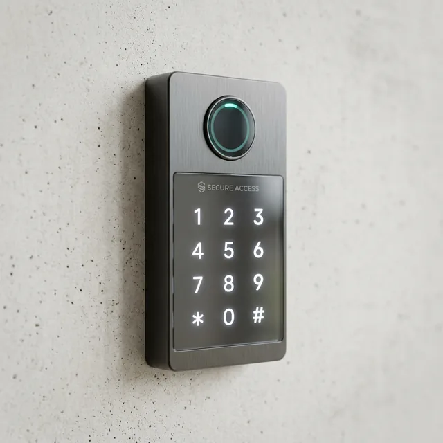 Weather-resistant access control reader for gates and doors